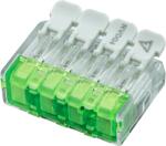Tracon Csavar nélküli vezetékösszekötő, nyitható átlátszó, 0, 2-4(2, 5)mm2, 32A, 450VAC 4P (RVOG4) (RVOG4)