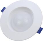 TRACON Kompakt beépíthető LED mélysugárzó, 230 VAC, 3W, 240lm, D=95 mm, 4000 K, IP44, EEI=G (LED-DLGS-3NW) (LED-DLGS-3NW)