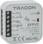 Tracon Rádiós jelvevő egység, szerelvénydobozba, 2 csatornás, 230 V, 50 Hz, 2x5 A, 2 NO, 868.32 MHz (EFPV2) (EFPV2)