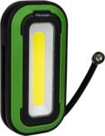 TRACON Akkumulátoros LED kézi lámpa, 10+2W, 6500K, 3, 7V, 1800mAh, 500/110lm, 4h, IP44 (STLS10W) (STLS10W)