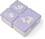 LIEWOOD Детски контейнер за храна Liewood Kid's Driss Lunchbox Food storage - Cat / Warm Lilac - размер 1, 2 l (532-3370-0411)
