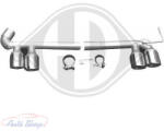  BMW F30 F31 F32 F33 F36 dupla kipufogó Teljes készlet rendszer vég, duplex szett