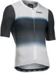 Northwave Мъжка фланелка с къс ръкав за колоездене Northwave Blade Air Jersey Short Sleeve Cycling jersey - White / Black (056-3720-0314)