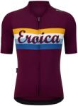Santini Фланелка с къс ръкав за колоездене Santini Eroica Timo S/S Jersey Cycling jersey - Bordeaux (056-4380-0114)