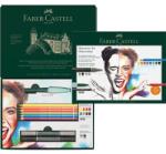 CRETACOLOR Rajz készlet akvarell 12db-os, Faber-Castell, ALBRECHT DÜRER fém dobozban