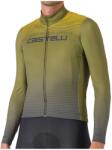 Castelli Мъжка фланелка с дълъг ръкав за колоездене Castelli Apice Thermal Jersey Cycling jersey - Sage / Twilight Blue / Mango Mojit (056-3779-0313)