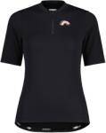 Maloja Фланелка с къс ръкав за колоездене Maloja Women's ArlersteinM. Cycling jersey - Deep Black - размер XS (156-3038-0111)