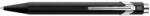 Caran d'Ache rollertoll fémdobozban, fekete, kék tintával, 849 Classic Line (846509)
