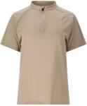 ENDURANCE Дамска фланелка с къс ръкав за колоездене ENDURANCE Women's Crow Melange Cycling/MTB S/S Shirt Cycling jersey - Lilac Gray - размер 42 (EU) (156-2412-0315)