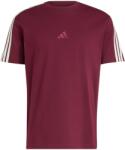 adidas Мъжка тениска adidas Adidas Kit 3-Stripes Regular T-Shirt - Maroon / Off White (217-0472-0313)