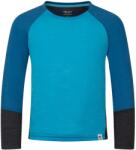 Trollkids Детска спортна тениска Trollkids Kid's Seiland Longsleeve Sport shirt - Pool Blue / Alpine Blue / Black - размер 116 (EU) (704-4653-0215)