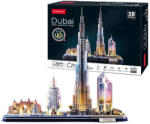 CubicFun 3D Led Puzzle City Line Dubai Cubic Fun 183 Elemek Ajándék (306-20523)