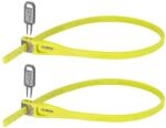XMotion Кабелен катинар Hiplok Z Lok Twin Pack Bike lock - Lime - размер One Size (870-3560-0211)