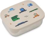 LIEWOOD Детски контейнер за храна Liewood Kid's Arthur Printed Lunchbox Food storage - Cars / Sandy - размер 5, 5 x 13 x 17 cm (532-3368-0611)