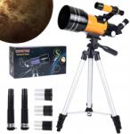Bedee Csillagászati Teleszkóp Gyerekeknek 70MM-ES Állvánnyal Tökéletes Ajándék (teleskop astronomiczny DLA DZIECI )