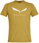 Salewa Мъжка спортна тениска Salewa Solidlogo Dry T-Shirt Sport shirt - Olive Oil - размер 48 (216-2734-1313)