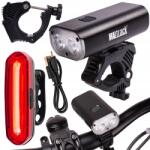 MalTrack Kerékpár Lámpa Erős Első Hátsó Vízálló Kerékpár Forgatható 360 Led fény (110425)