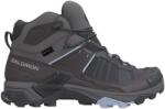 Salomon Дамски туристически обувки Salomon Women's X Ultra 5 Mid GORE-TEX Walking boots - Asphalt / Castlerock / Brunnera Blue - размер 43 1/3 (EU) (119-1005-0622)
