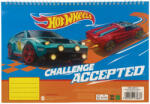 GIM Hot Wheels Runner A/4 spirál vázlatfüzet, 30 lapos GIM34939413 (GIM34939413)