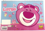 GIM Disney Játékháború Lotso A/4 spirál vázlatfüzet 40 lapos matricával GIM33280416 (GIM33280416)