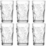 Altom Design 360 Ml-es Gyümölcslé Pohár Szett 6 Db-os Altom Rosalie Virágmintás (GRA00007596)