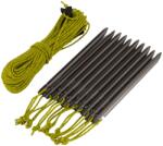 Stoic Колчета за палатка Stoic Universal Tent Stakes Guy Lines Spare part - Metal - размер One Size (525-1622-0111) Палатка