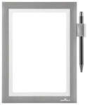 Durable Infókeret A5, öntapadó hátlap, mágneses záródás Duraframe® Note ezüst (DU499423)