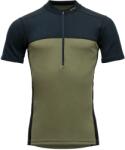 Devold Мъжко мериносово термобельо Devold Lauparen Merino 190 Zip Tee Merino base layer - Ink / Lichen / Black - размер XXL (015-2115-0115)