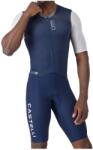 Castelli Мъжки скин за колоездене Castelli Saturday Morning Skinsuit Cycling skinsuit - Belgian Blue / White (002-3808-0113)