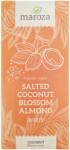 Maroza Ciocolata alba sarata bio vegana cu migdale si nectar de flori de cocos 70g Maroza (MF47385)