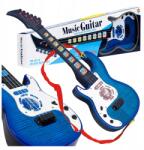 click4TOYS Húros Rock Gitár Gyerekeknek 5 Dallam Ukulele Hangok Led Fények (1732)