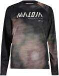 Maloja Дамска фланелка с дълъг ръкав за колоездене Maloja Women's FurculaM. Cycling jersey - Deep Black Bloom (156-3043-0113)