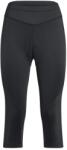 Vaude Дамски 3/4 панталон за колоездене Vaude Women's Matera 3/4 Tights Cycling bottoms - Black - размер 46 (EU) (155-2293-0117)