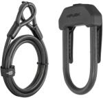 XMotion U-образен катинар Hiplok DX Plus With 2 M Cable Bike lock - All Black - размер One Size (870-3538-0111)