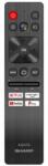 Sharp Távirányító eredeti univerzális Tv Sharp 50EQ4EA 50EQ7EA 55EQ4EA SHW/RMC/0138N (SHW/RMC/0138N 50EQ4EA 50EQ7EA 55EQ4EA)