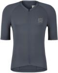 Stoic Мъжка фланелка с къс ръкав за колоездене Stoic DalslandSt. Gravel Jersey S/S Cycling jersey - Ink Grey (056-4252-0211)