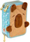  Penar triplu Astra Fluffy Capy AC31, 3 compartimente, echipat (AZ503026026) Penar