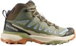 Salomon Дамски туристически обувки Salomon Women's X Ultra 360 Edge Mid GTX Walking boots - Tea / Deep Lichen Green / Brunnera Blue - размер 36 2/3 (EU) (119-0816-0712)