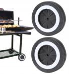 Goaduoynt 2 db Grill Kerék Könnyen Telepíthető Gázgrill Kerekek Étkezőbe (6978719494707)