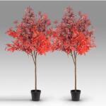 Schuller Valencia Set de 2 plante artificiale, Artar rosu H-147cm (SV-758109X2)