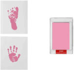 Dooky Kit de amprenta cu tus - Happy Hands - Pink - Dooky