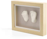 Dooky Kit amprenta 3D pentru bebelusi cu rama de lemn - HAPPY HANDS - Dooky