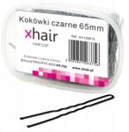 xhair Fodrász kokárda hajcsathoz Kokárda Hosszú gombostű golyóval 500 g (Kokówki do włosów CZARNE)