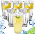 Altom Design Italos Pohár Gyümölcslevekhez 440 ML Magas 6 Db-os Szett (GRA00007764)