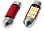 Arts and Crafts Set becuri auto cu LED CANBUS sofit compatibil C5W 12 SMD 31mm Alb 12/24V, destinat competitiilor auto sau off-road (AVX-AM01631)