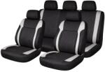 Arts and Crafts Set huse scaune auto Premium, model DIAMOND Core, design Sportiv, universale, ergonomice, Piele Ecologica Matlasata, culoare Negru/Gri (AVX-USVG55)