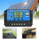 Arts and Crafts Controler/Regulator de incarcare panou solar, 12 - 24V, 20A, mini dual USB (AVX-T030223-4)