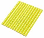 Arts and Crafts Set 12 ornamente din material reflectorizant pentru spite bicicleta, culoare galben (AVX-AG402B)