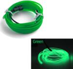 Arts and Crafts Fir Neon Auto "EL Wire" culoare Verde, lungime 1M, alimentare 12V, droser inclus (AVX-ELW-1M-G)