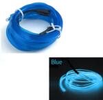 Arts and Crafts Fir Neon Auto "EL Wire" culoare Albastru, lungime 5M, alimentare 12V, droser inclus (AVX-ELW-5M-B)